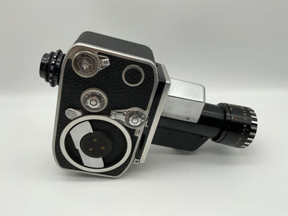 Bolex P1 Zoom Reflex Filmkamera mit Pan Cinor 1:1.9 f=8-40mm Super 8 Kamera