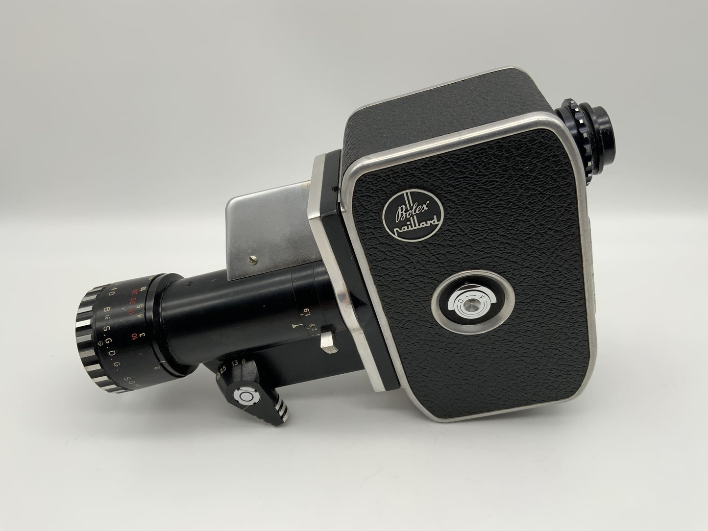 Bolex P1 Zoom Reflex Filmkamera mit Pan Cinor 1:1.9 f=8-40mm Super 8 Kamera