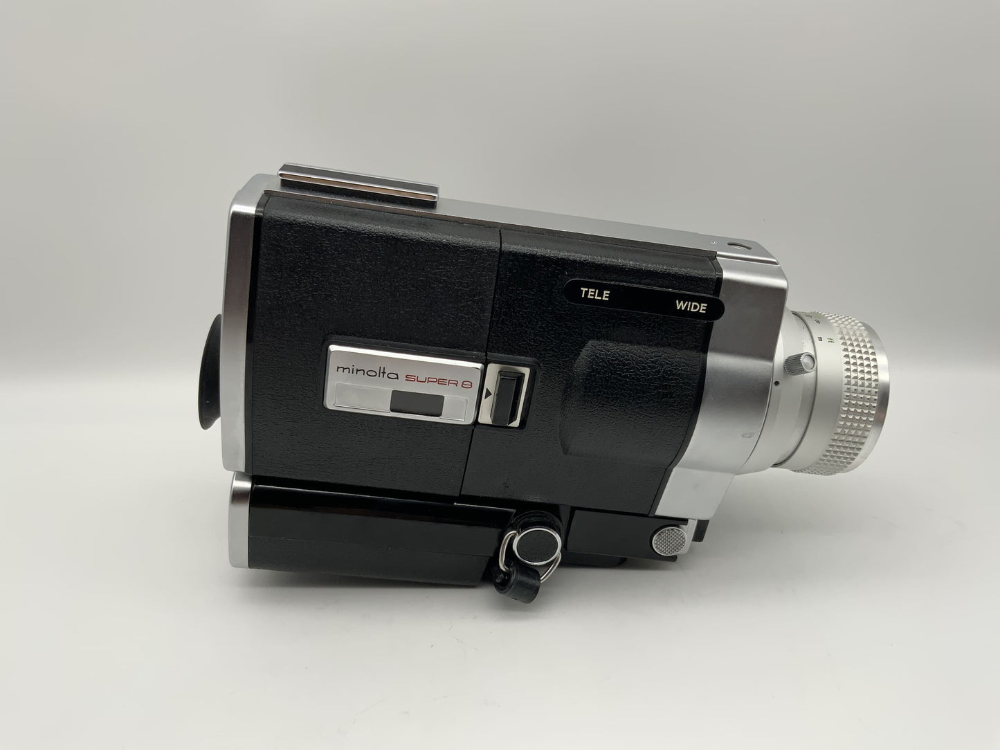 Minolta Autopak-8 D6 Filmkamera mit Zoom Rokkor 1:1.8/7.5-45 Super 8 Kamera