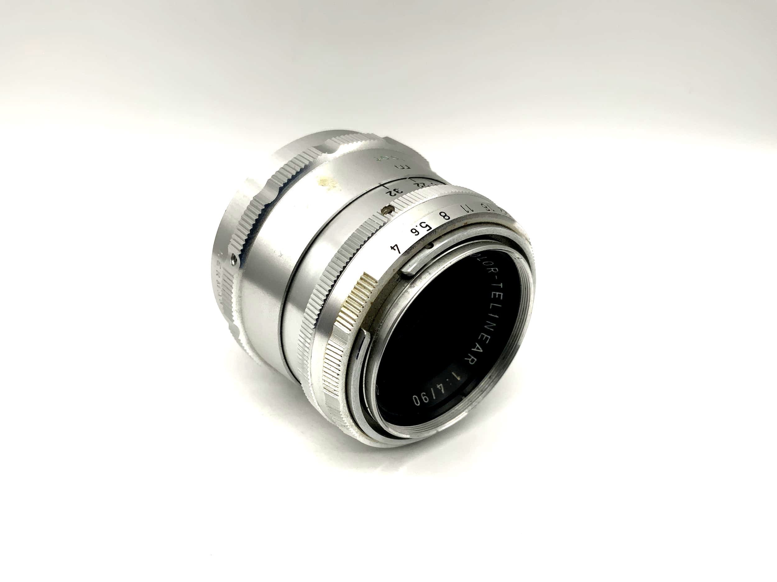 Objectif Agfa 90 mm 1:4 Ambi Silette Color-Telinar (Ambifex)