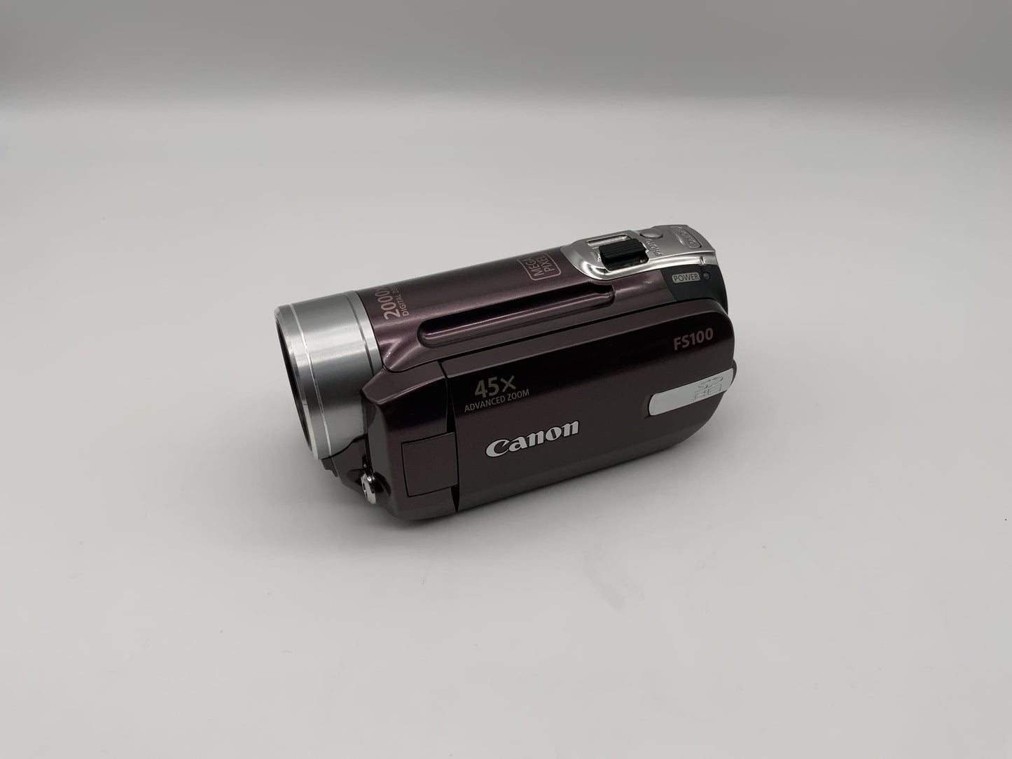 Caméra vidéo caméscope Canon FS100 FS100E avec batterie