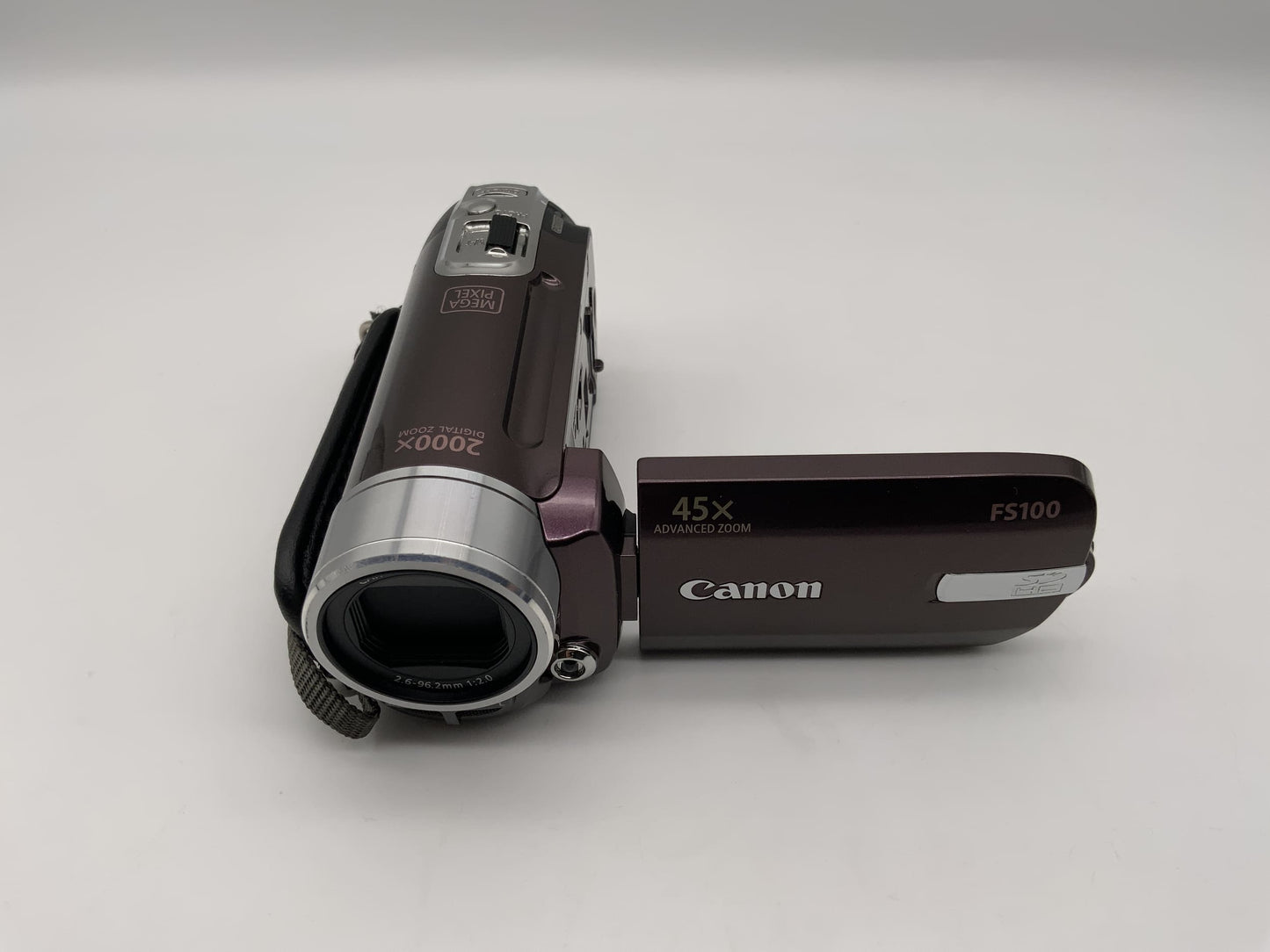 Caméra vidéo caméscope Canon FS100 FS100E avec batterie