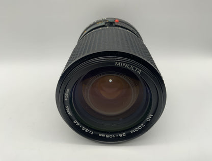 Minolta 35-105mm 1:3.5-4.5 Objektiv Macro Zoom Kamera Camera Lens (Minolta MD)