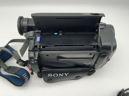 Sony Handycam vidéo Hi8 CCD-TR680E PAL caméscope caméra vidéo avec batterie