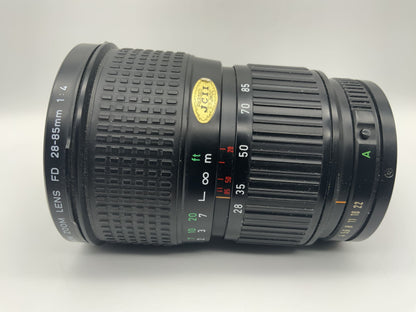 Canon 28-85mm 1:4 Objektiv Zoom Lens FD Macro Kamera Camera Lens (Canon FD)