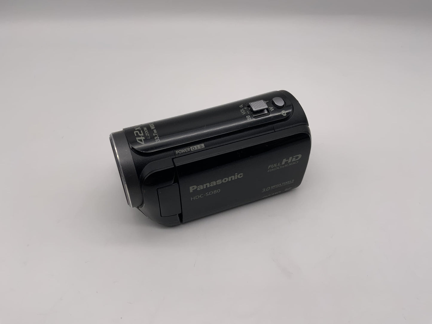 Caméra vidéo caméscope Panasonic HDC-SD80 avec batterie