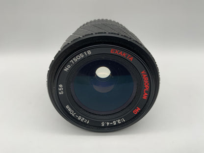 Exakta 28-70mm 1:3.5-4.5 Objektiv Varioplan MC Macro Kamera Camera Lens (M42)