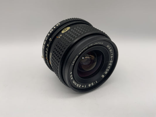 Mamiya 28mm 1:2.8 Objektiv Sekor E Kamera Camera Lens (Mamiya ZE)