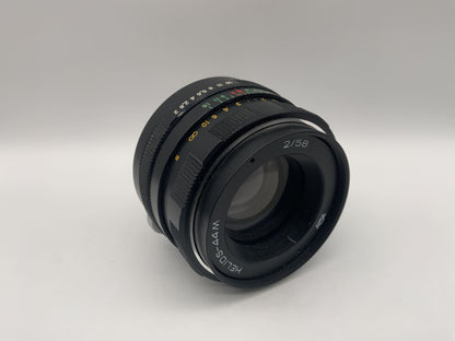 KMZ 58mm 1:2 Objektiv Helios-44M Bokeh Kamera Camera Lens (M42)