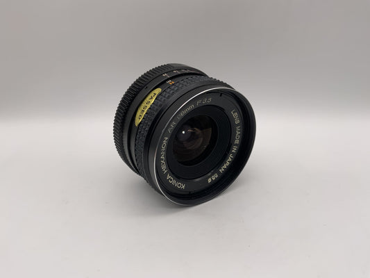 Konica 28mm 1:3.5 Objektiv Hexanon AR Kamera Camera Lens (Konica AR)