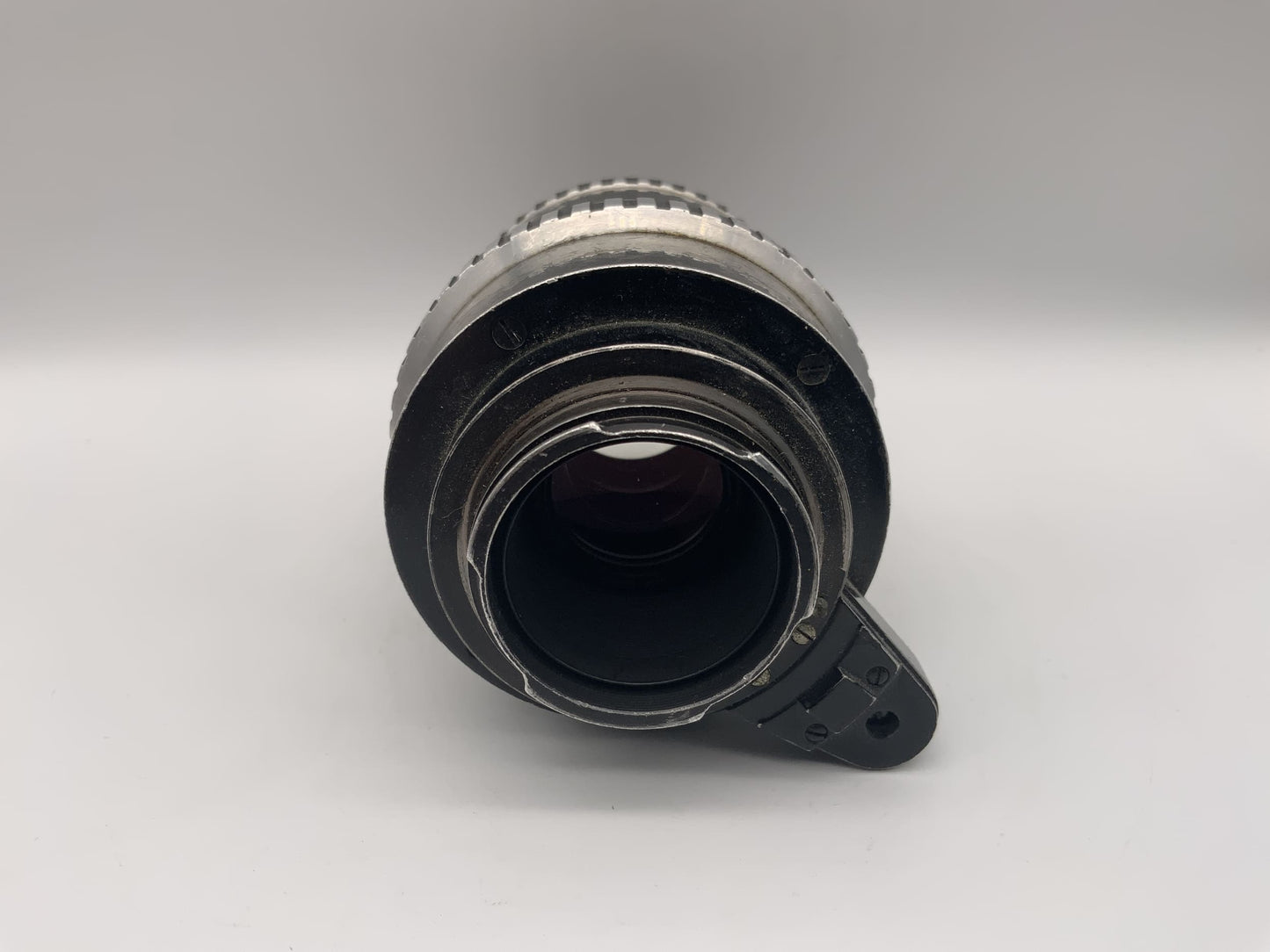 Carl Zeiss 135mm 1:4 Objektiv Sonnar Zebra Kamera Camera Lens (Exa)