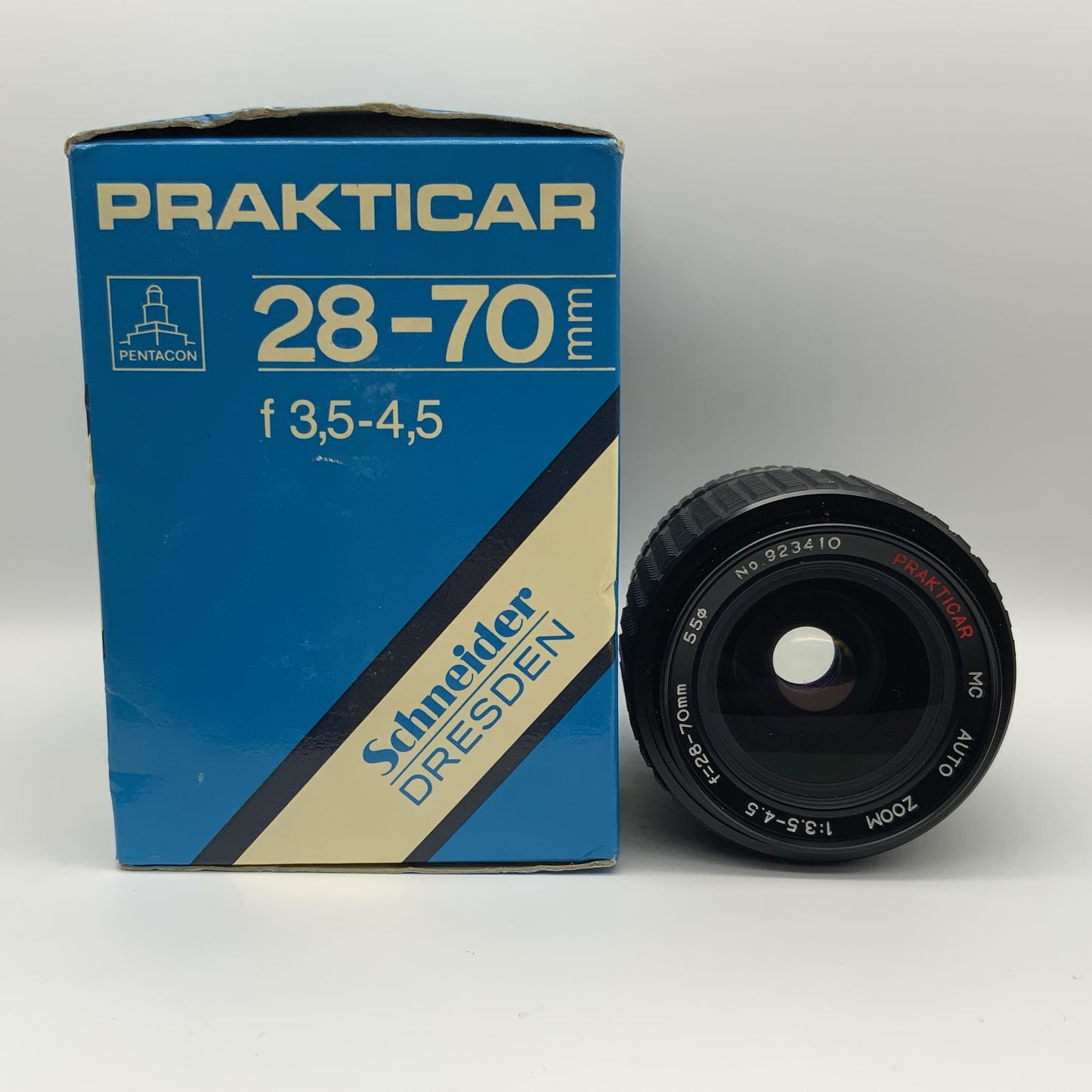 Prakticar 28-70mm 1:3.5-4.5 Objektiv in OVP Kamera Camera Lens (Praktica B)