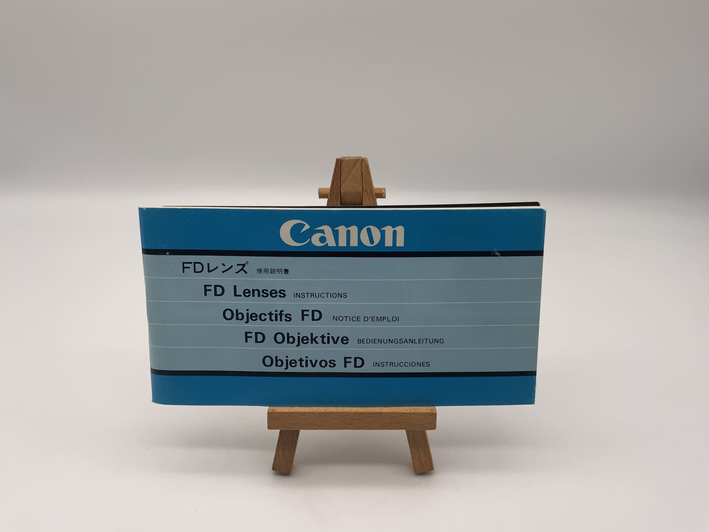 Canon FD Lenses User Manual