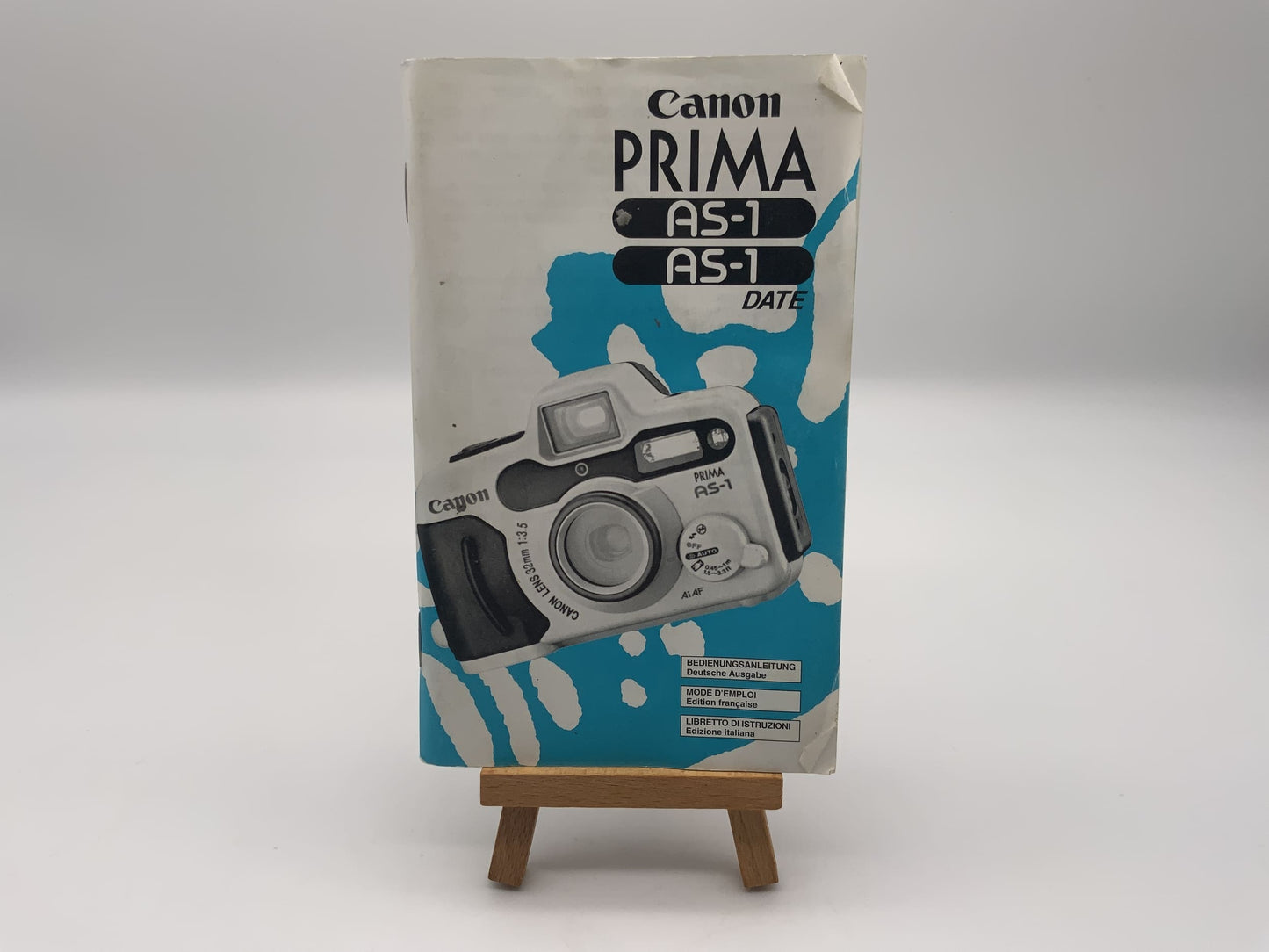 Canon Prima AS-1 AS-1 Date Manuel d'utilisation