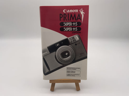 Canon Prima Super 115  Bedienungsanleitung