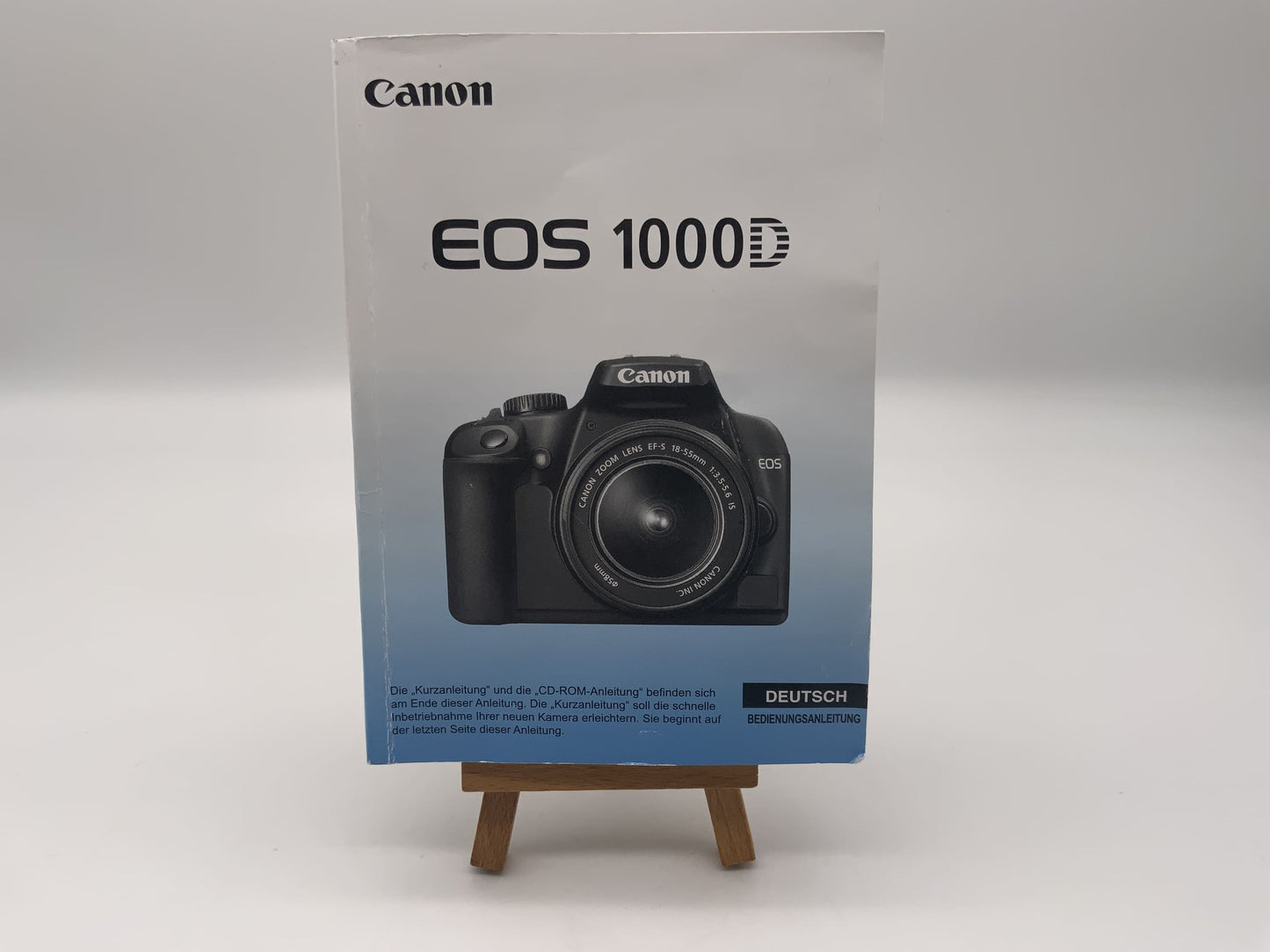 Canon EOS 1000D  Bedienungsanleitung