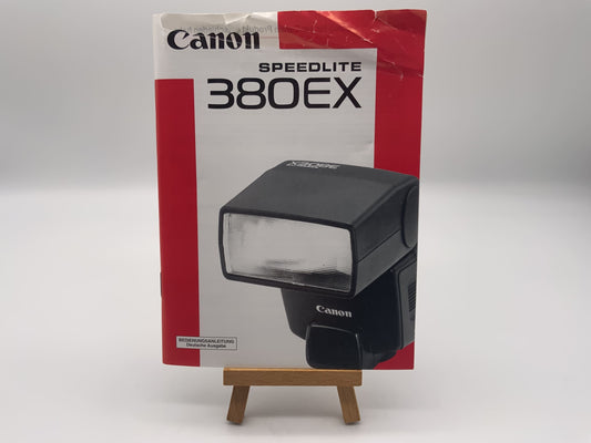 Canon Speedlite 380 EX User Manual