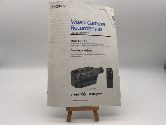 Sony Hi8 Video Camera Recorder Bedienungsanleitung