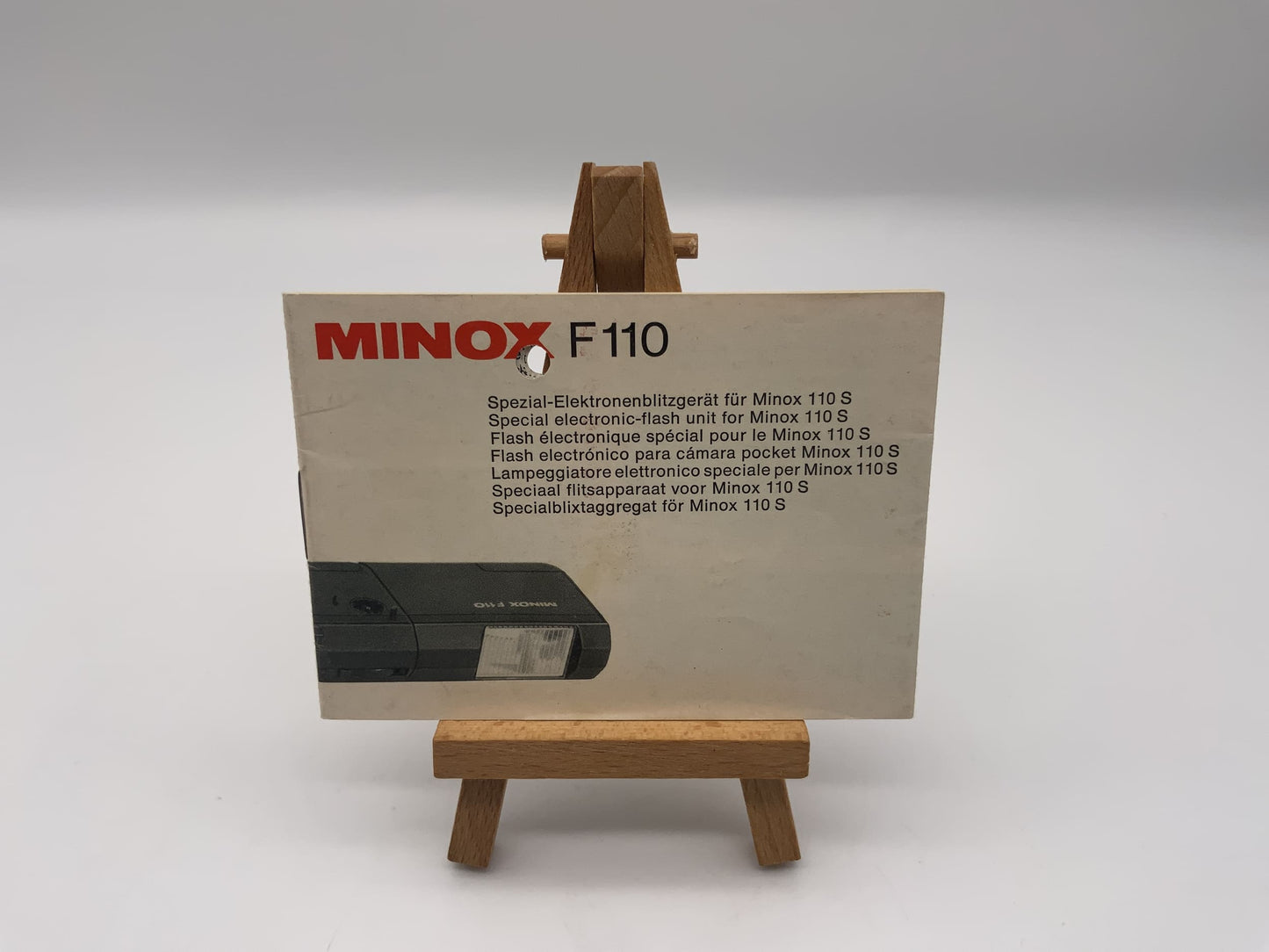 Minox F110 User Manual