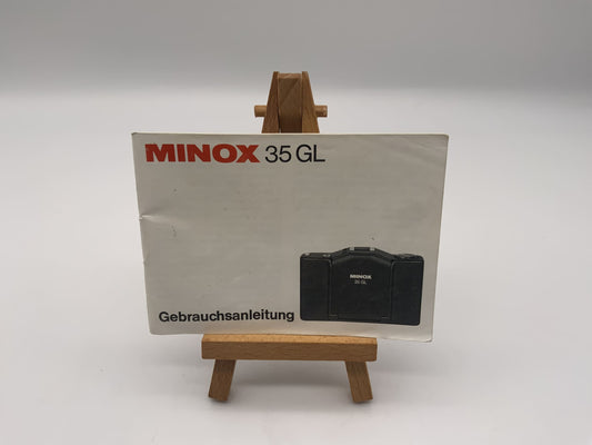 Manuel d'utilisation du Minox GL35