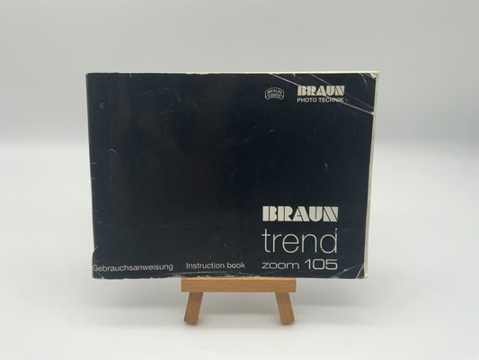 Braun trend Zoom 105  Bedienungsanleitung