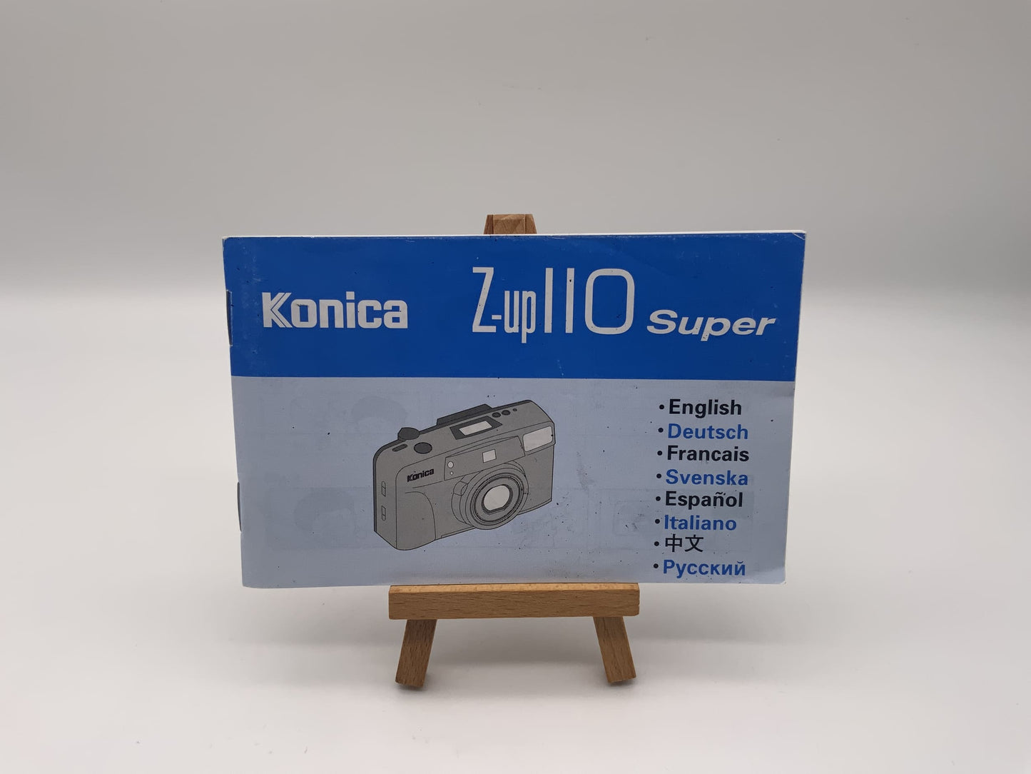 Konica Z-up 110  Bedienungsanleitung