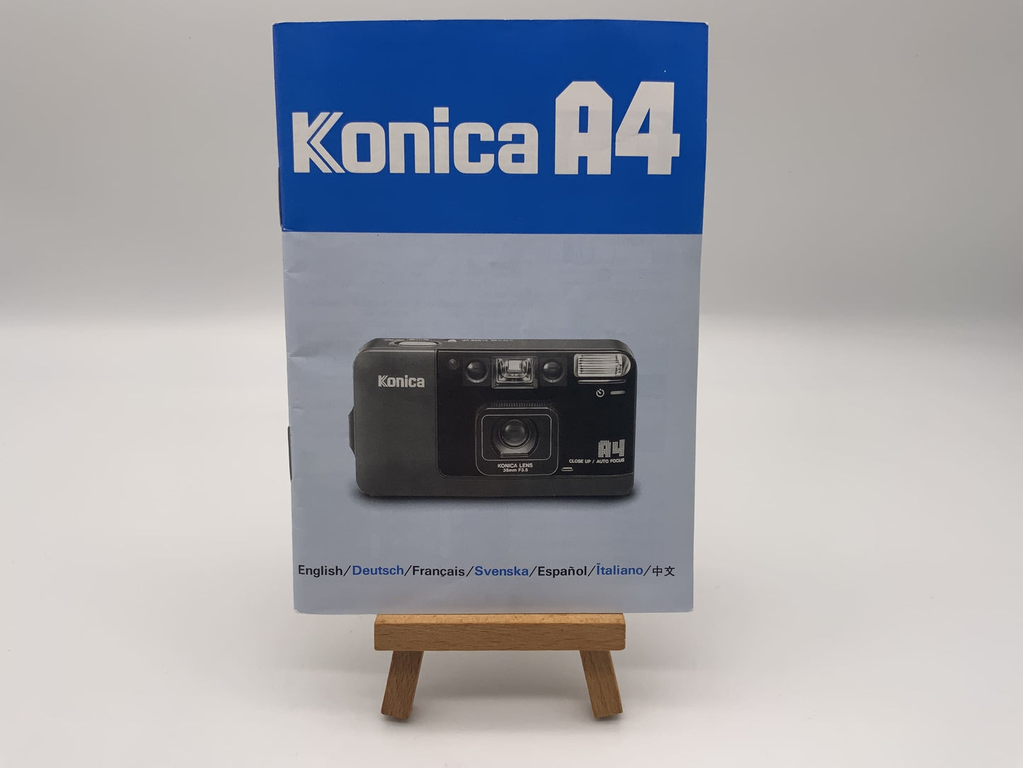 Konica A4  Bedienungsanleitung