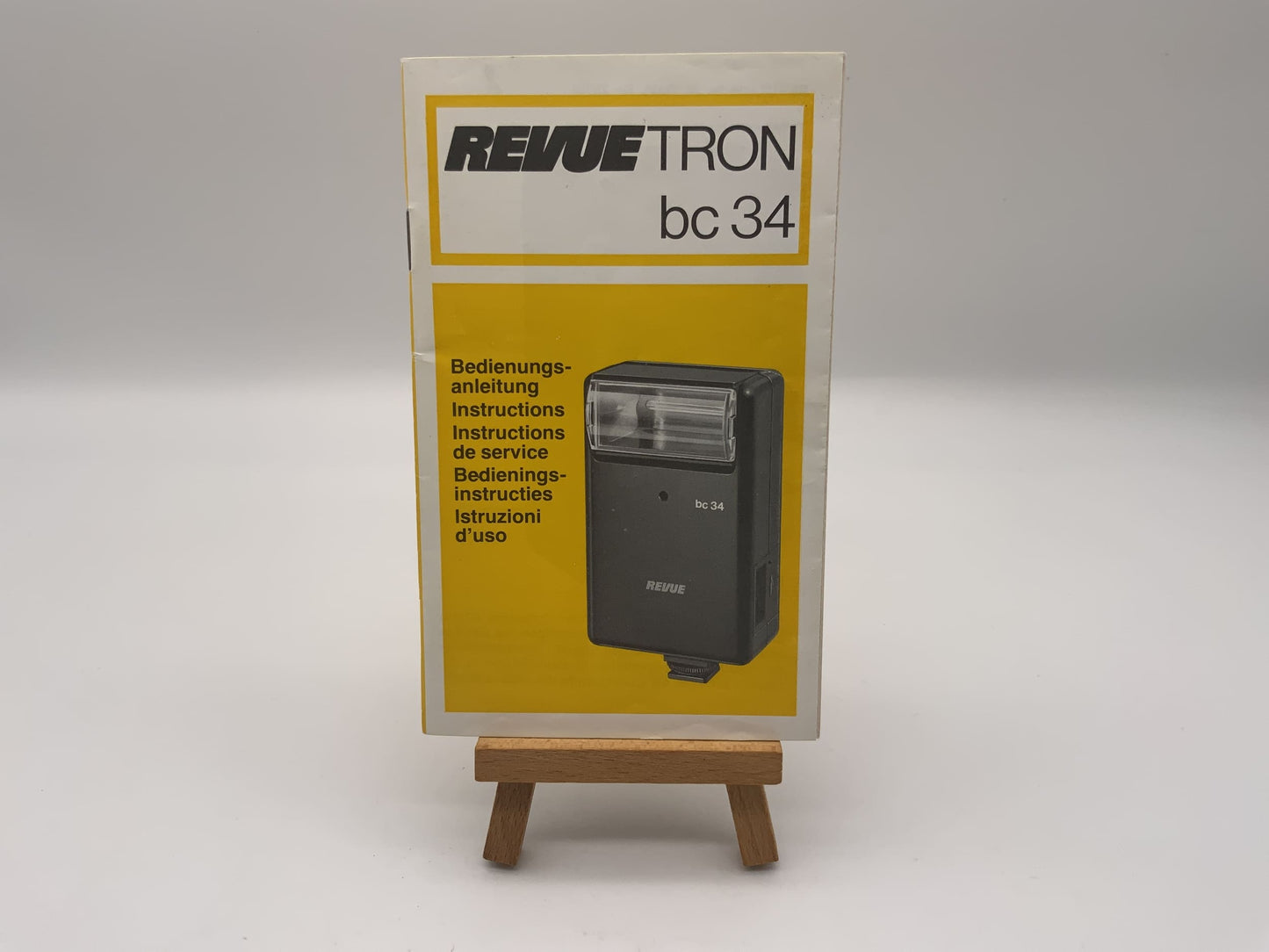 Revue Tron bc 34  Bedienungsanleitung