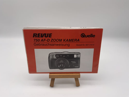 Revue 750 AF-D Zoom Kamera  Bedienungsanleitung