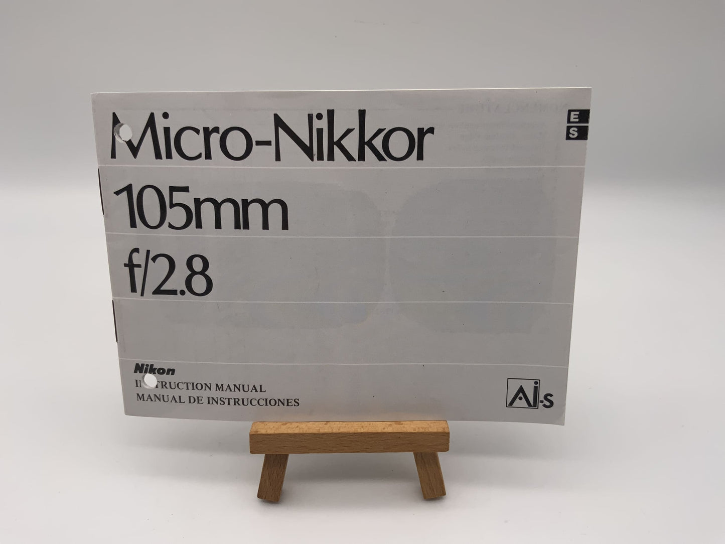 Nikon Micro-Nikkor 105 mm f/2.8 Manuel d'instructions