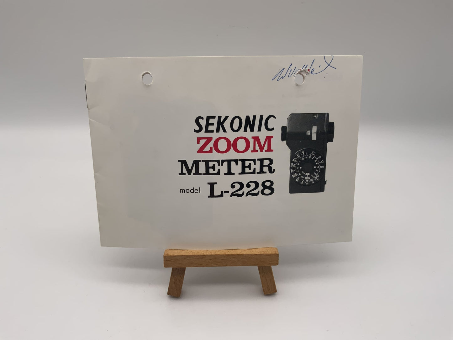 Sekonic L-228 Zoom Meter Bedienungsanleitung