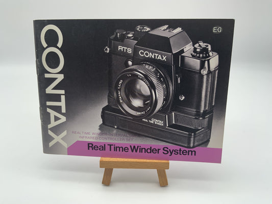 Contax Real Time Winder System  Bedienungsanleitung