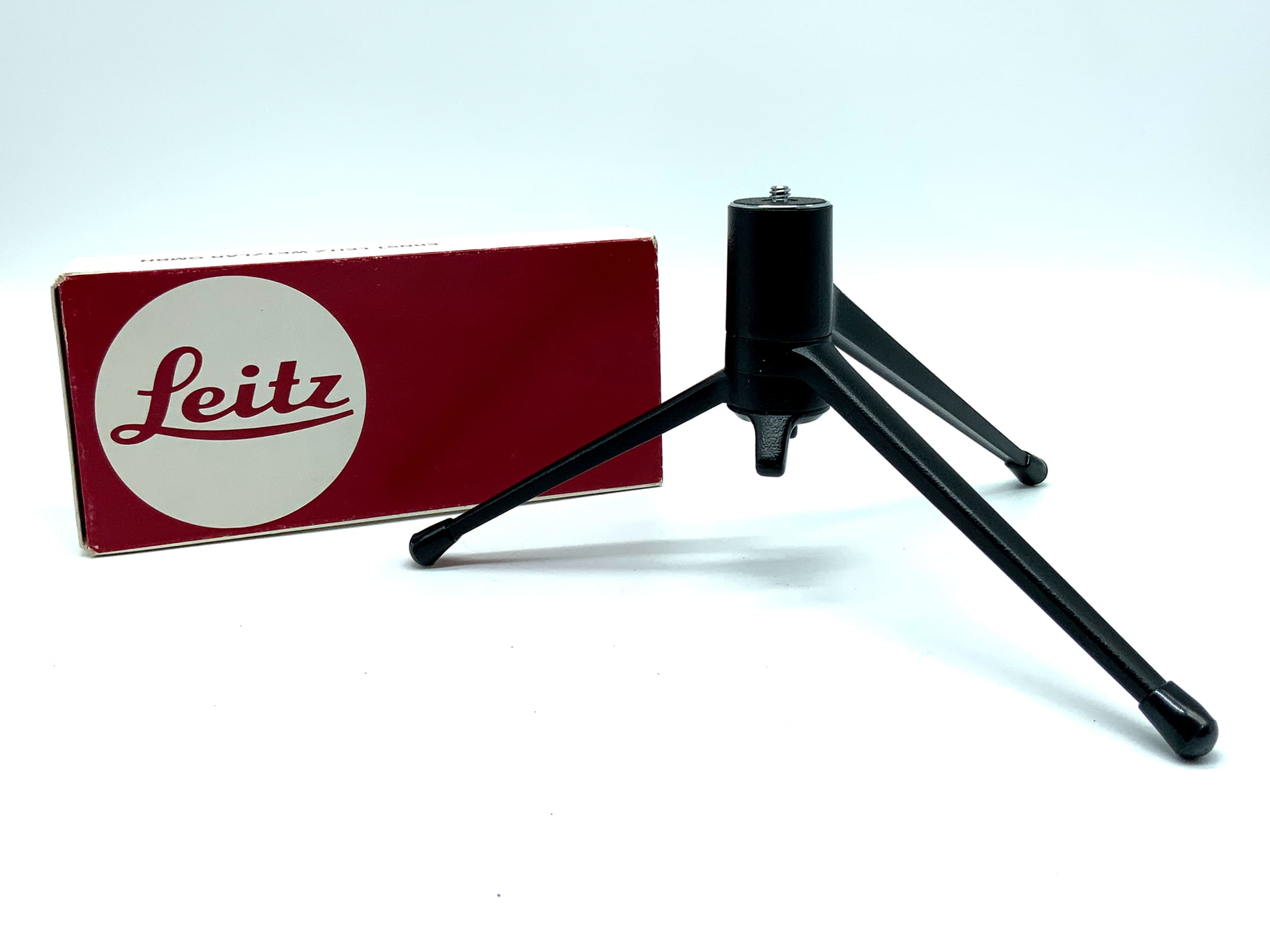 Leitz 14100 tripod black table tripod in original packaging photo tripod camera tripod
