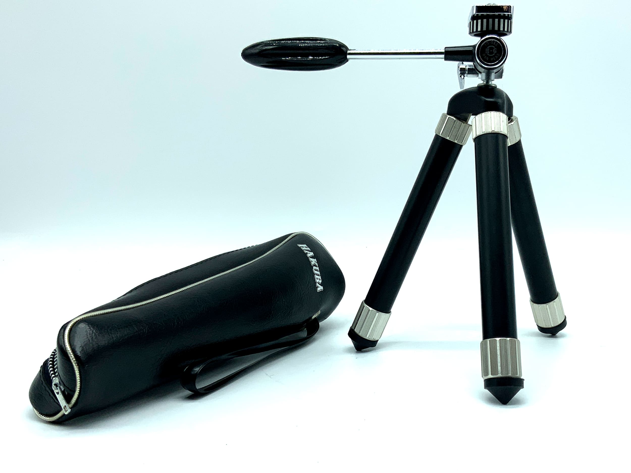 Hakuba 10-Sec III-G tripod black table tripod pan head photo tripod camera tripod