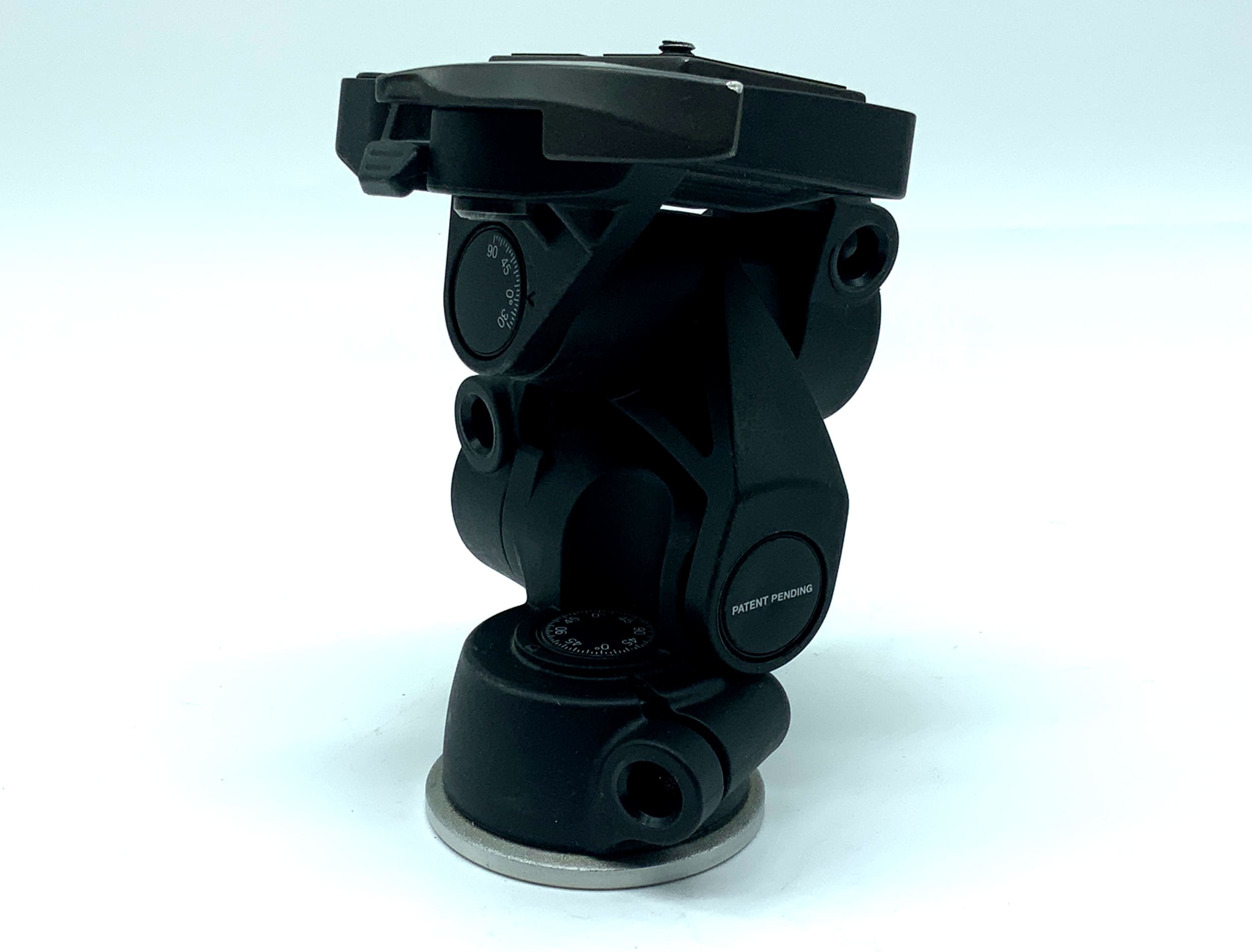 Manfrotto 804RC2 3-way tripod head with quick release plate !without handles!