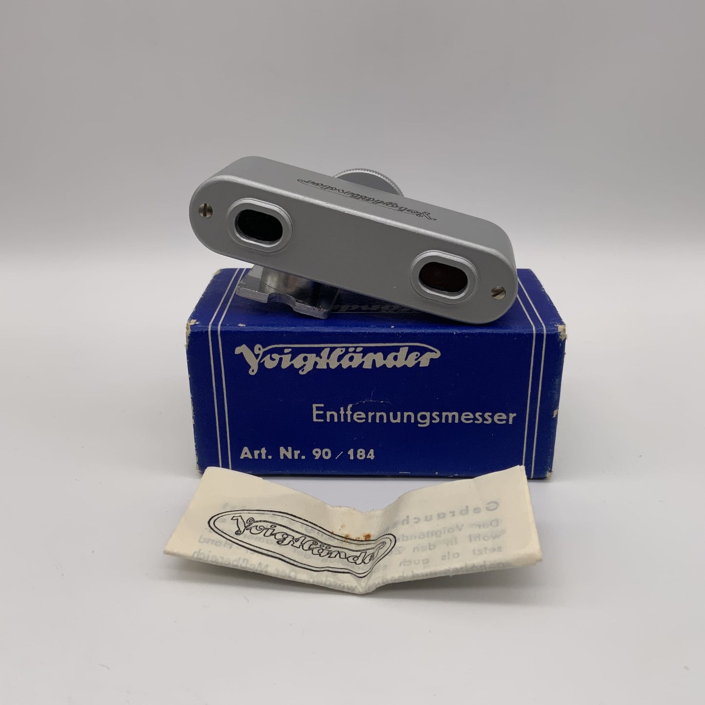 Voigtländer Entfernungsmesser 90/184 Range finder mit OVP