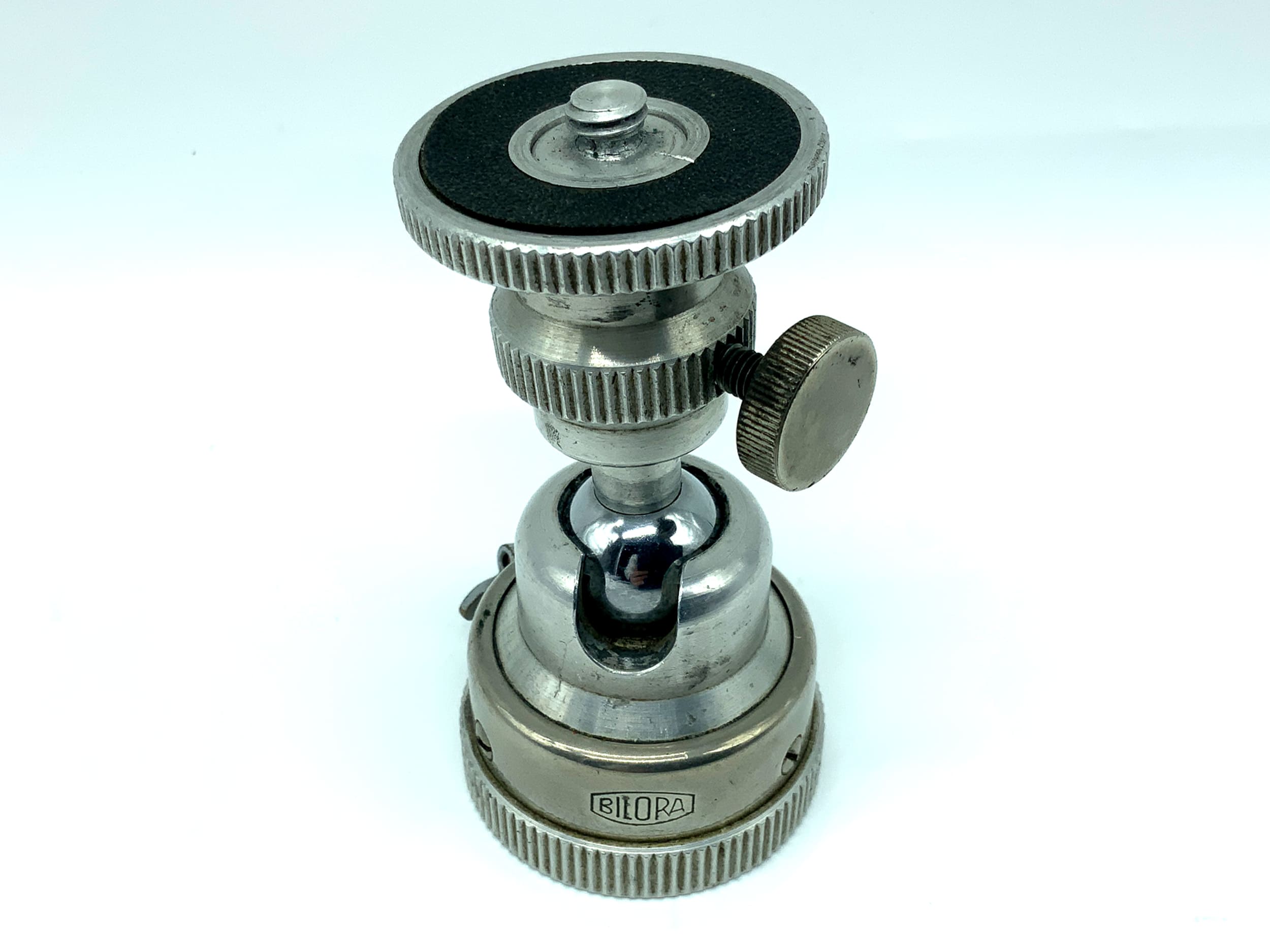 Bilora Rotax tripod head silver ball head