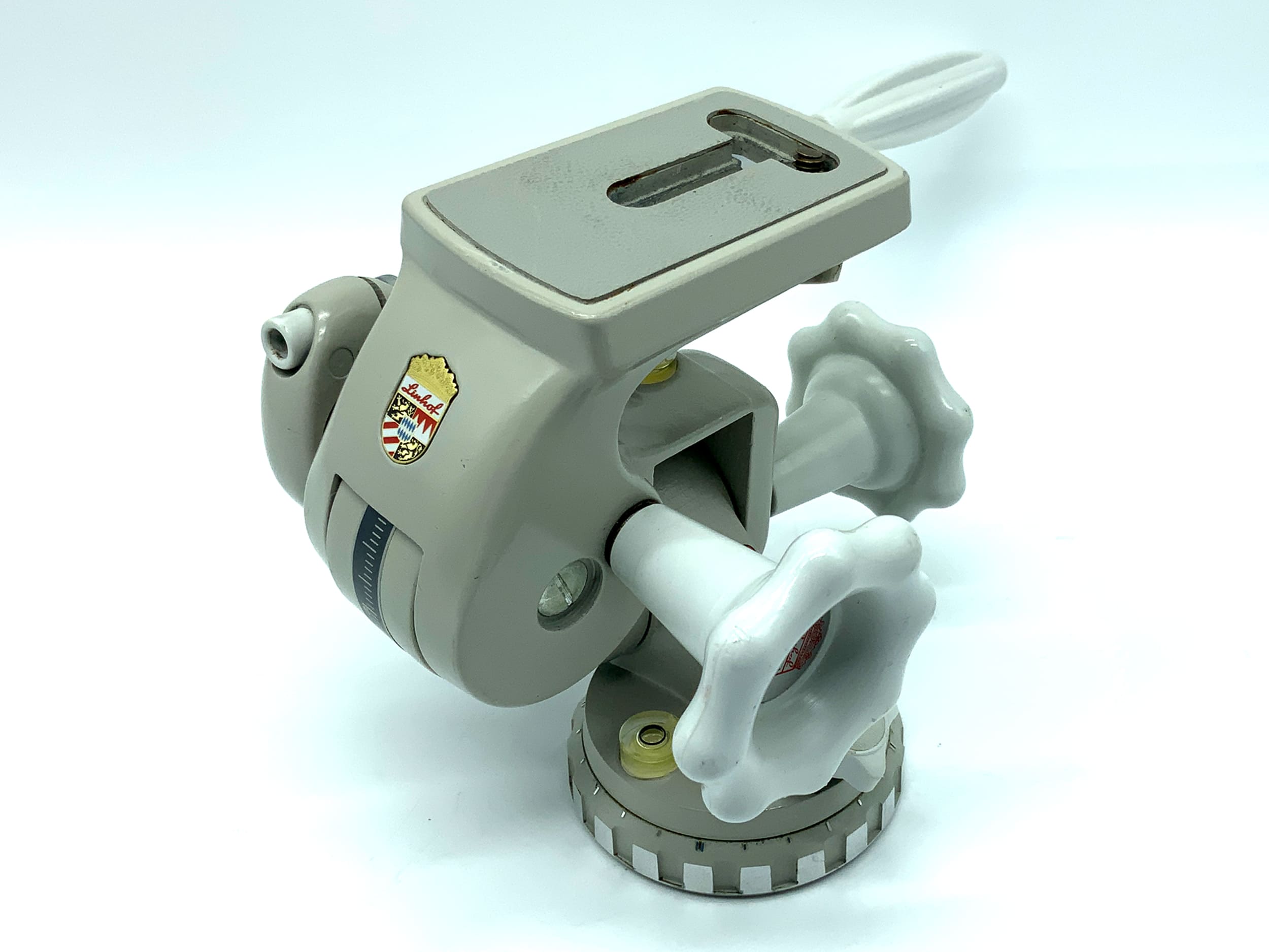 Linhof 3D Head II tripod head gray Three Way Pan II Tilt Head II 003615