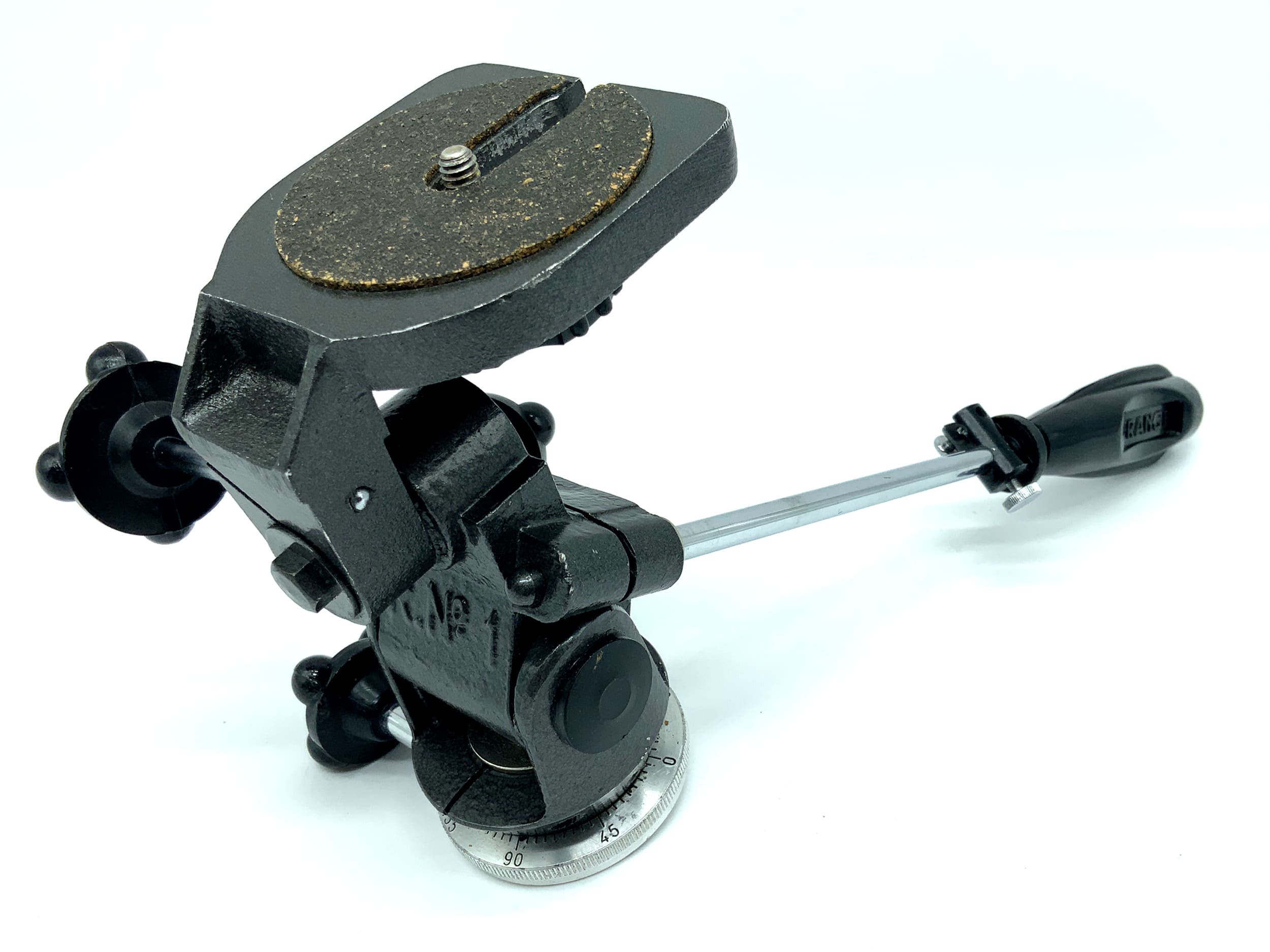 Gitzo R. No.1 tripod head grey 3-way tripod head Three Way Pan