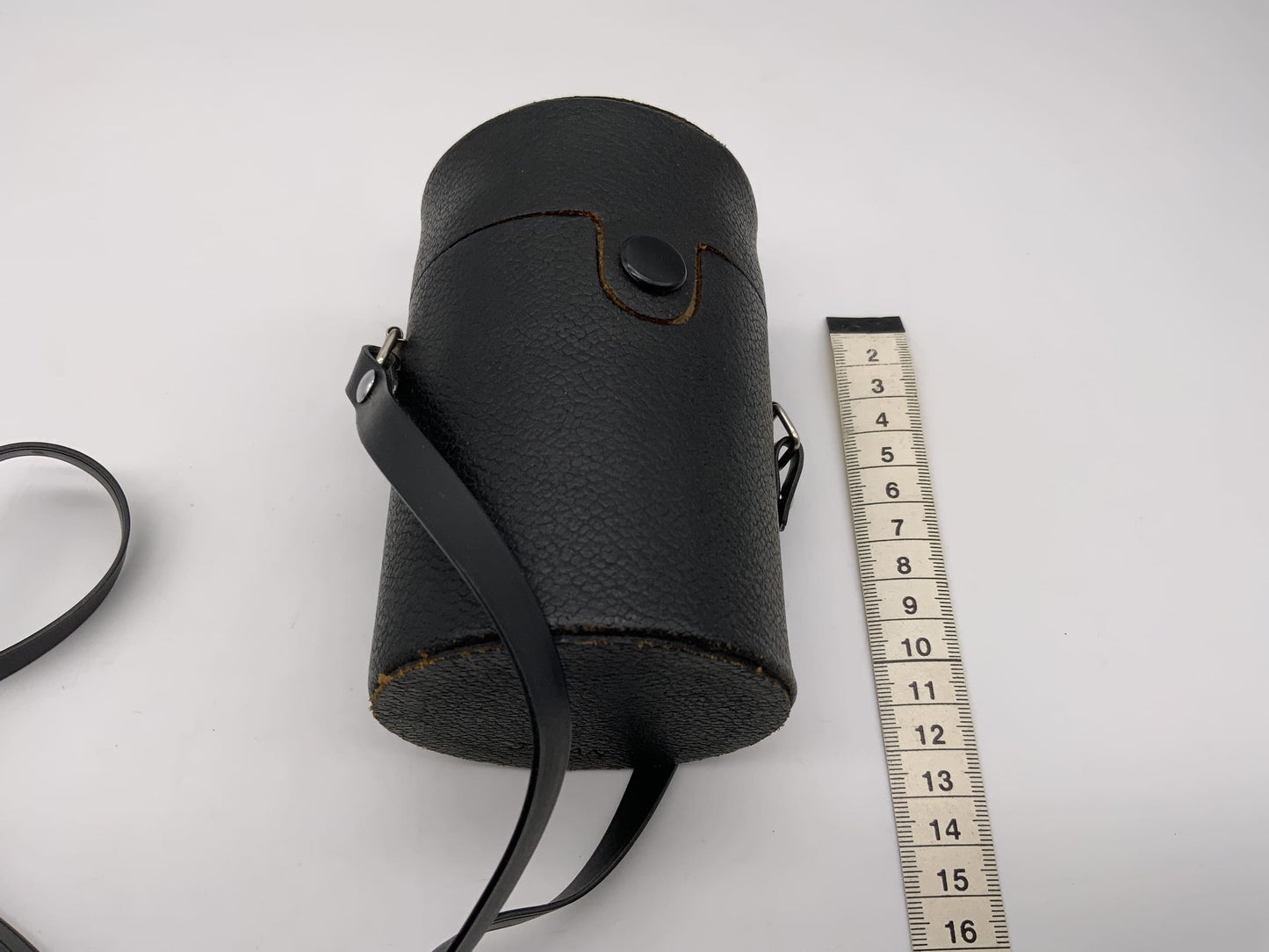 Köcher schwarz ca.12x8cm  Objektivtasche universell Hard Case Lens Case