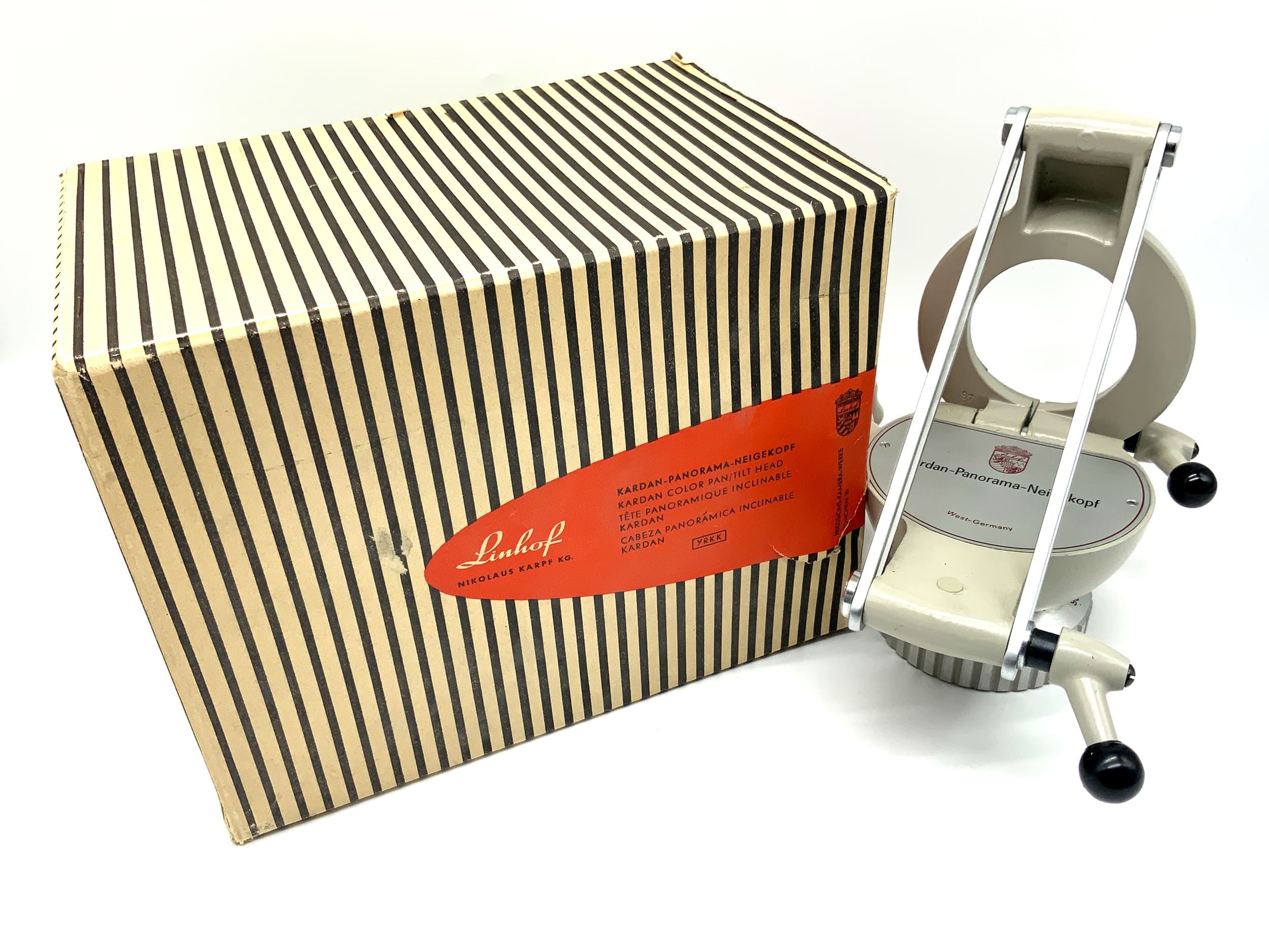 Linhof Kardan Panorama Tilt Head II RKK 90mm Base in Original Packaging