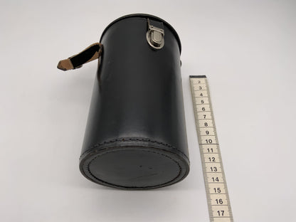 Köcher schwarz ca.14x8,5cm  Objektivtasche universell Hard Case Lens Case