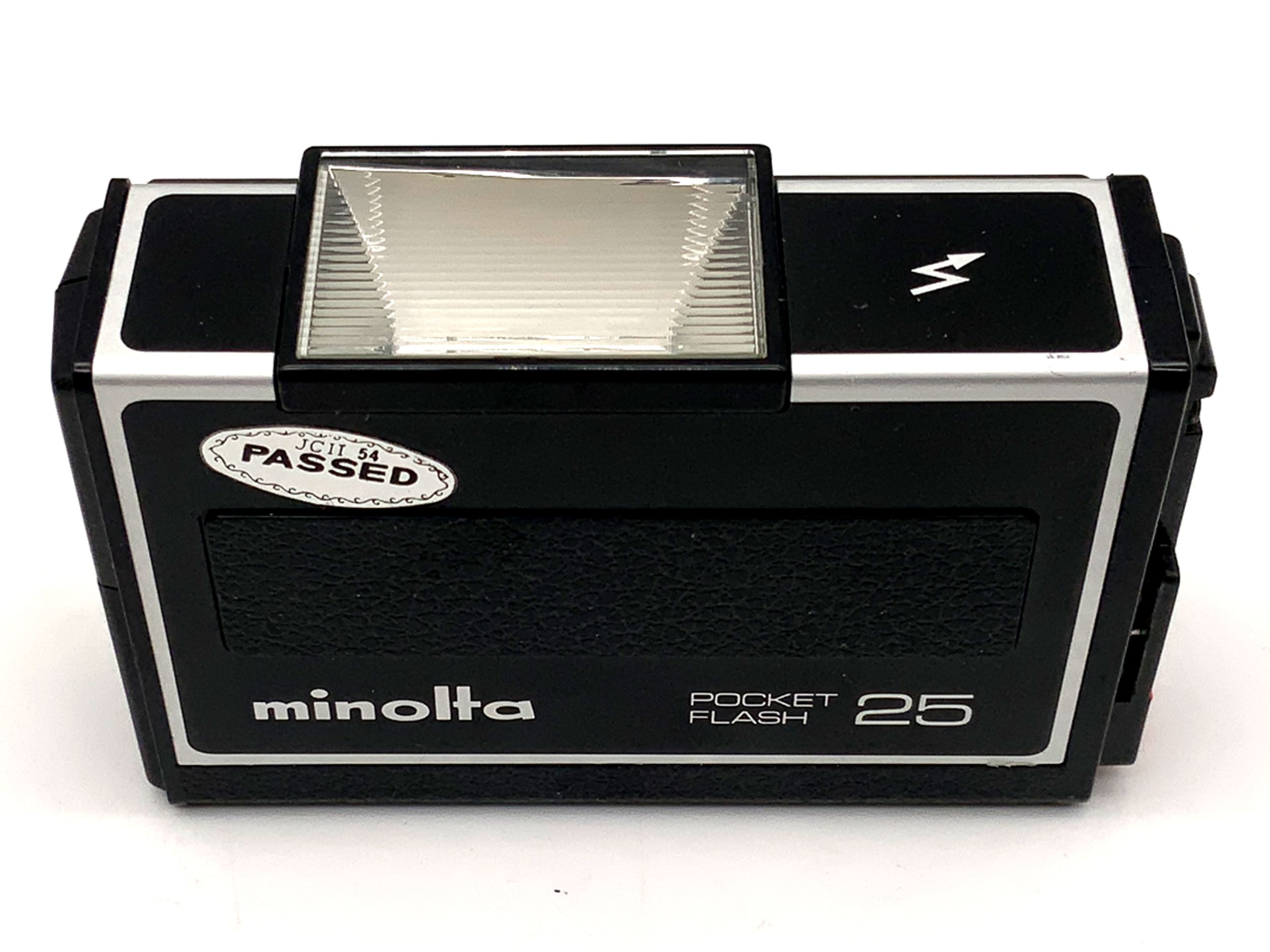 Minolta Pocket Flash 25 Blitzgerät für Pocket Autopak Kamera Blitz Flash