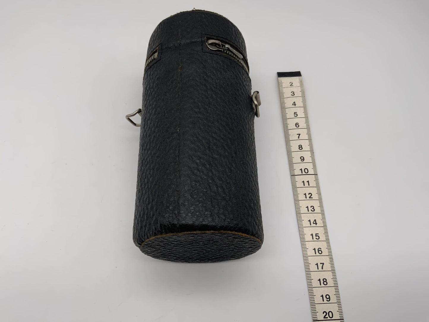 Porst Köcher schwarz ca.16x7cm  Objektivtasche universell Hard Case Lens Case