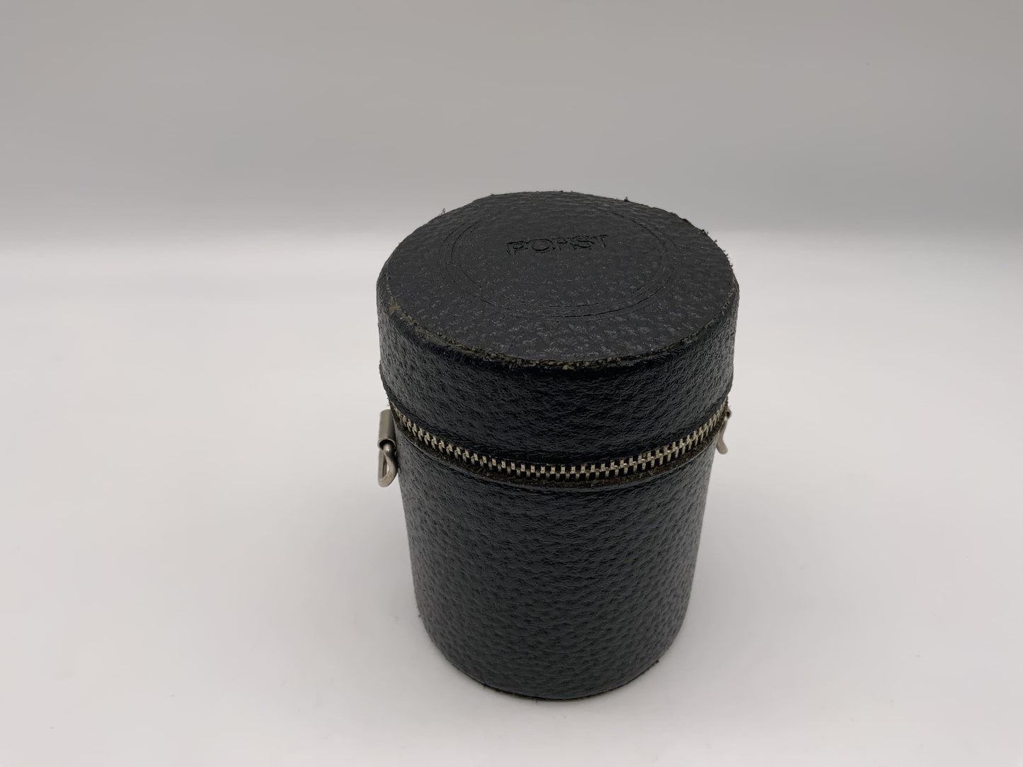 Porst Köcher schwarz ca.10x7cm  Objektivtasche universell Hard Case Lens Case