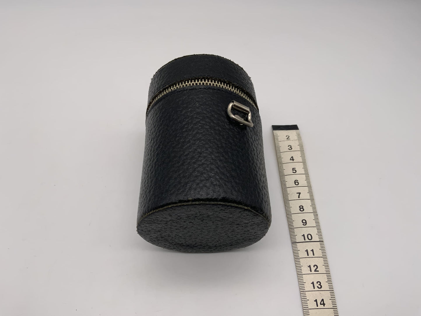 Porst Köcher schwarz ca.10x7cm  Objektivtasche universell Hard Case Lens Case