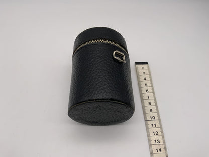 Porst Köcher schwarz ca.10x7cm  Objektivtasche universell Hard Case Lens Case