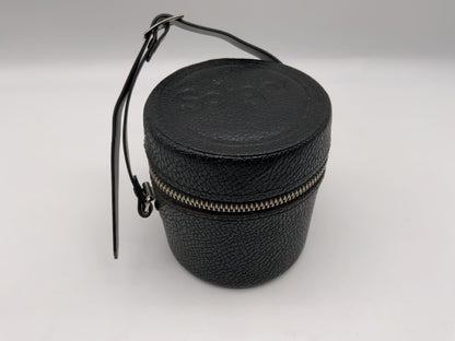 Soligor Köcher schwarz ca.9x8cm  Objektivtasche universell Hard Case Lens Case