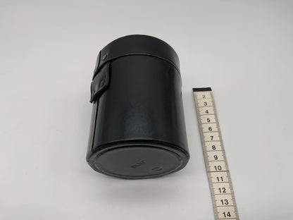 Canon Köcher schwarz ca.10x8cm Pouch C Leder Objektivtasche universell Lens Case