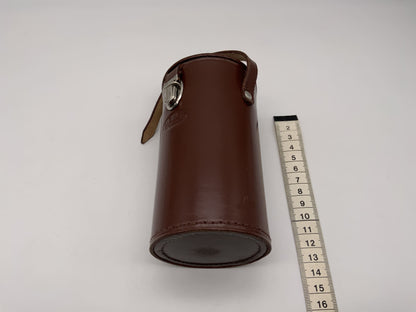 Meyer Optik Köcher braun ca.13x7cm Leder Objektivtasche universell Lens Case